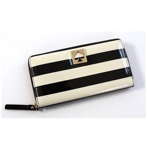 Kate Spade York Street Neda Clutch Wallet Stripes